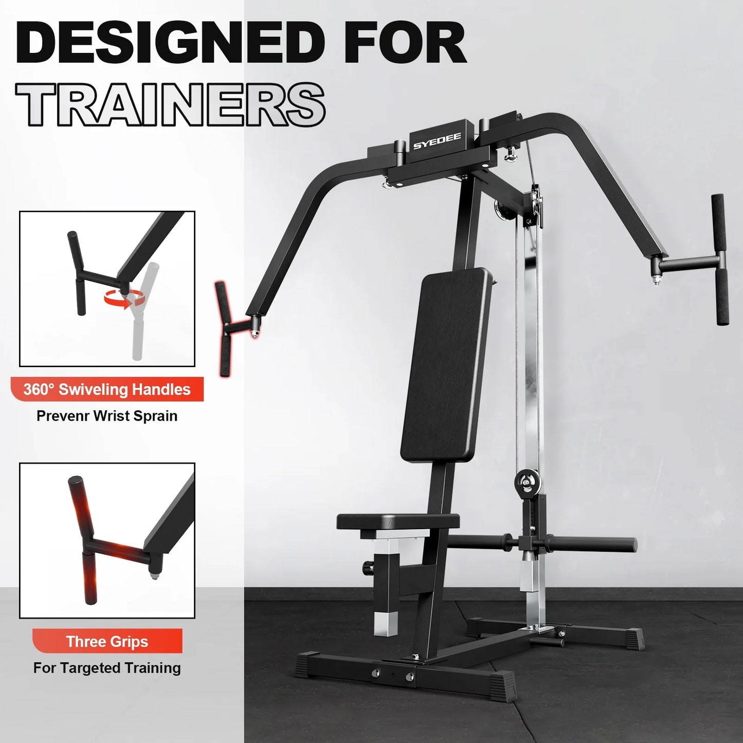 Chest Fly and Reverse Delt Machine, 400 LBS Upper Body Specialty Machine,Plate-Loaded PEC Fly Machine for Pectoral and Rear Deltoid for Home Gym