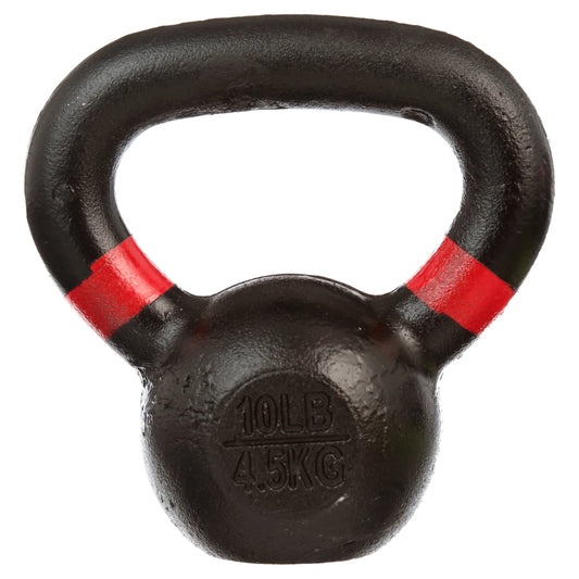 Cast Iron Kettlebell, Single, 10 Lbs